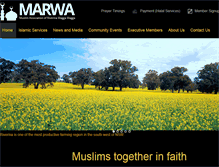 Tablet Screenshot of marwa.org.au